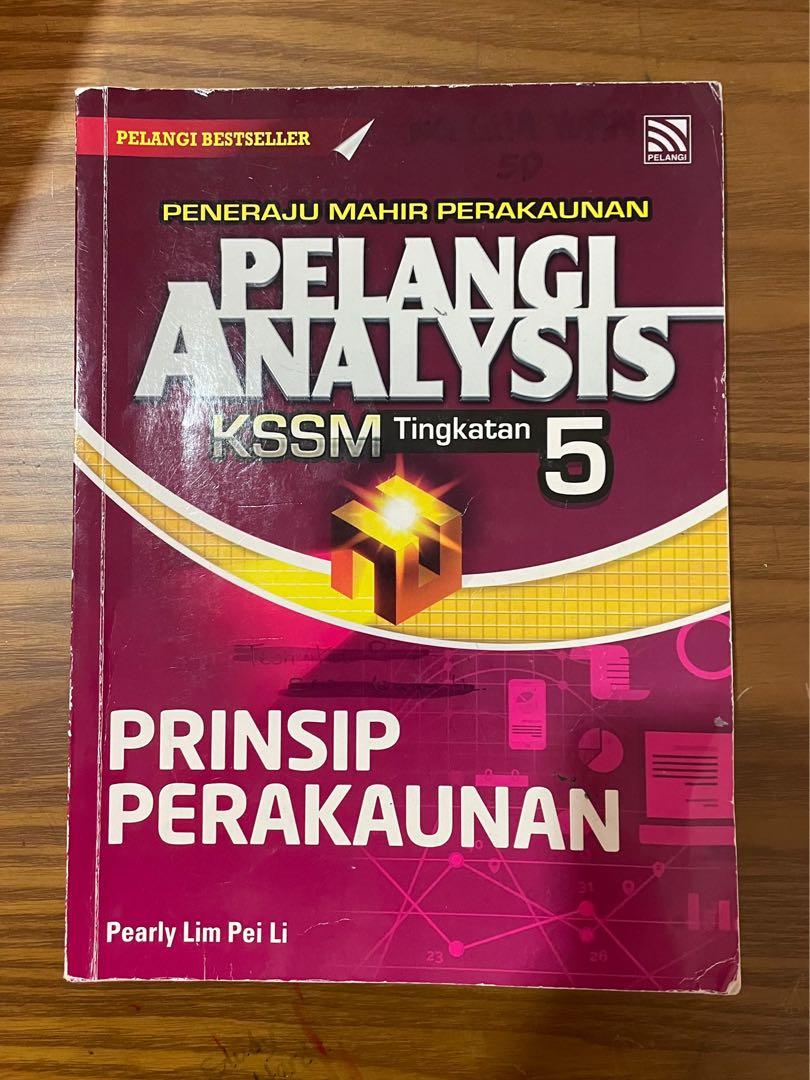 Spm Pelangi Analysis Prinsip Perakaunan Tingkatan 5 Kssm Hobbies And Toys Books And Magazines 6914