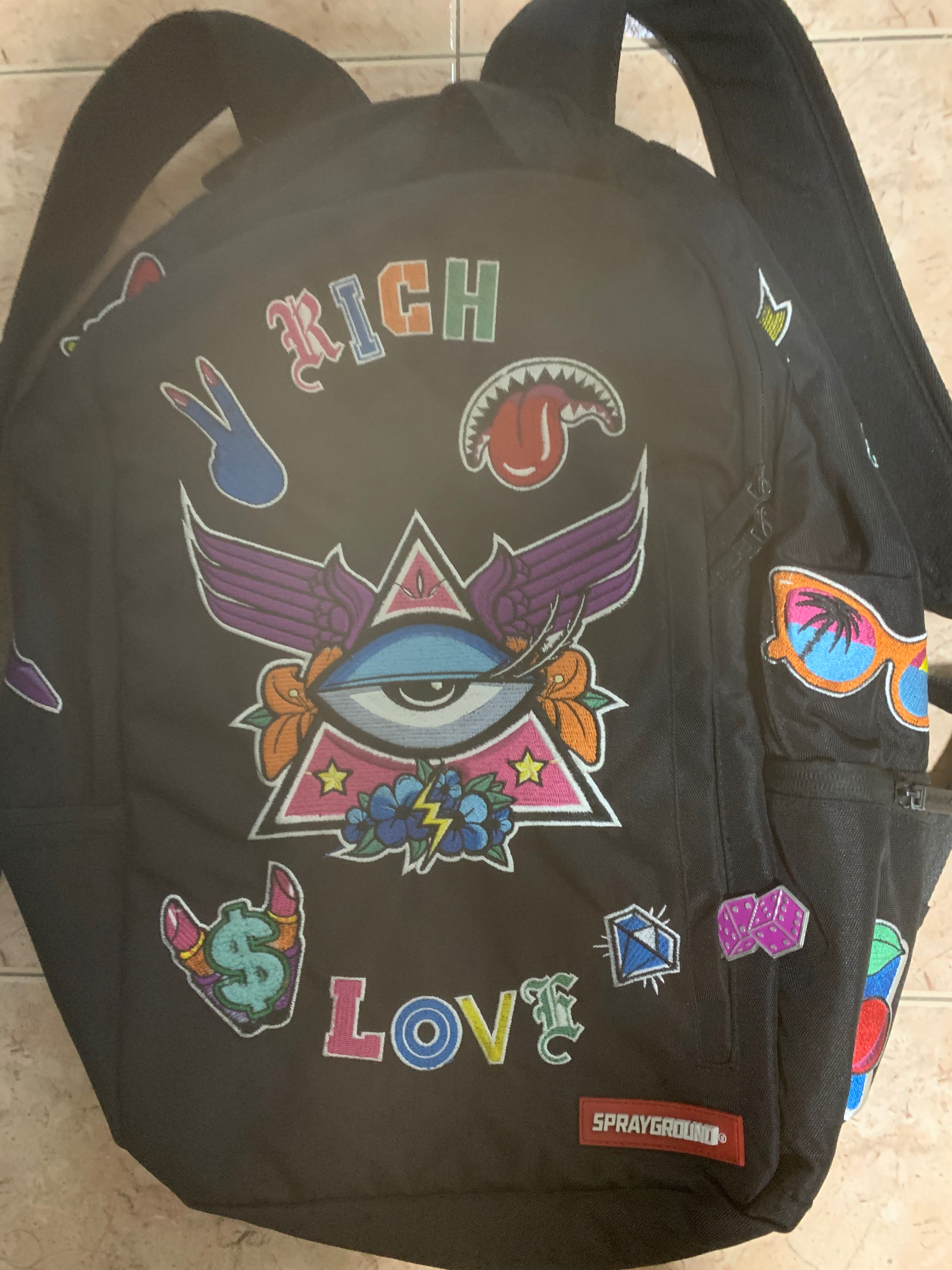 Rich girl sales sprayground backpack