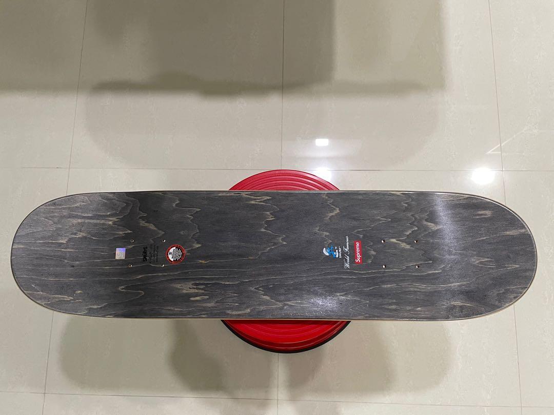 Supreme Smurfs Red Skateboard Deck for Sale in Los Angeles, CA