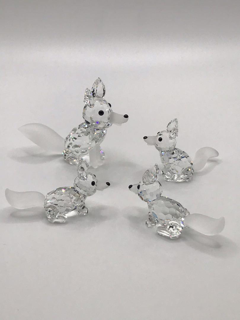 Fox sales earrings swarovski