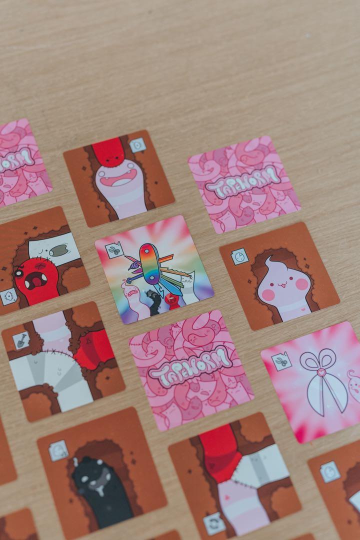 Tapeworm Board Game Card Game Retail edition (Kickstarter), Hobbies
