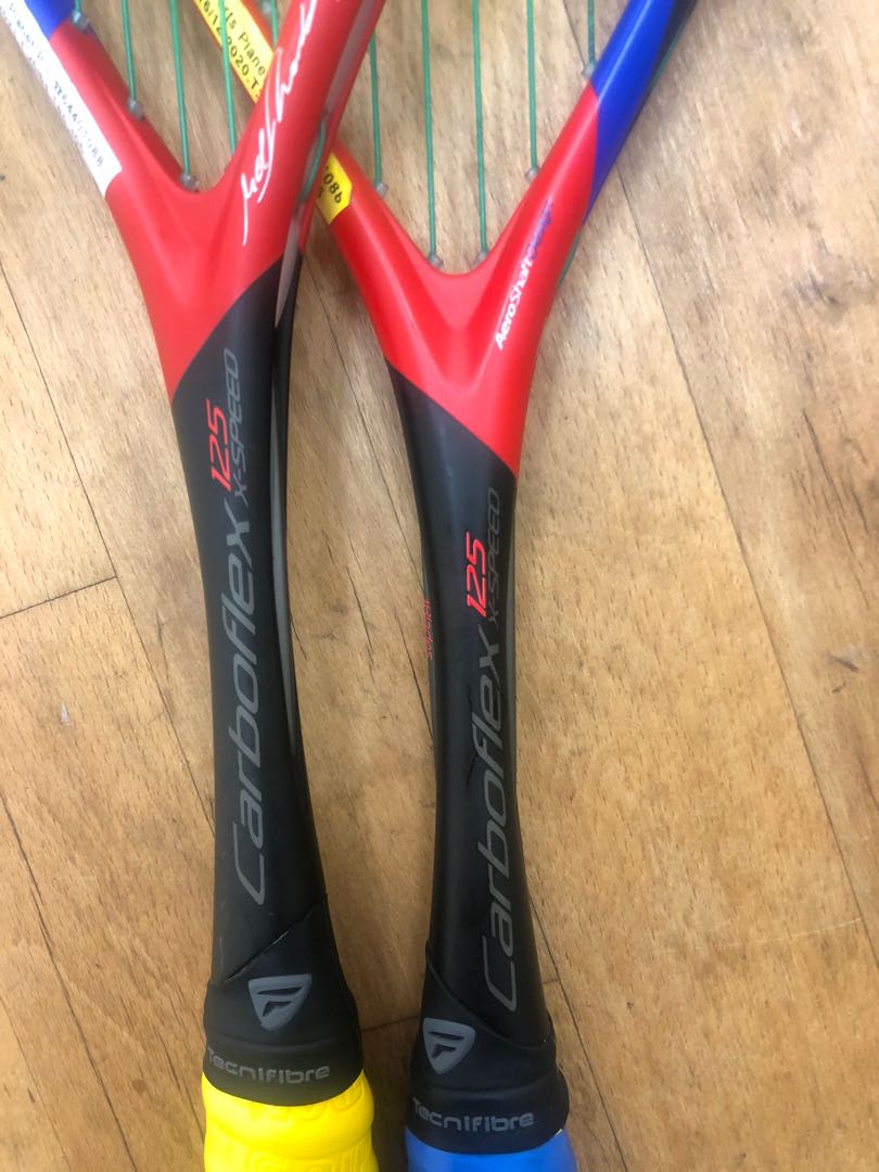 Raquette De Squash Tecnifibre Carboflex Storm X-Speed – Modèle Aero Shaft XL – Occasion