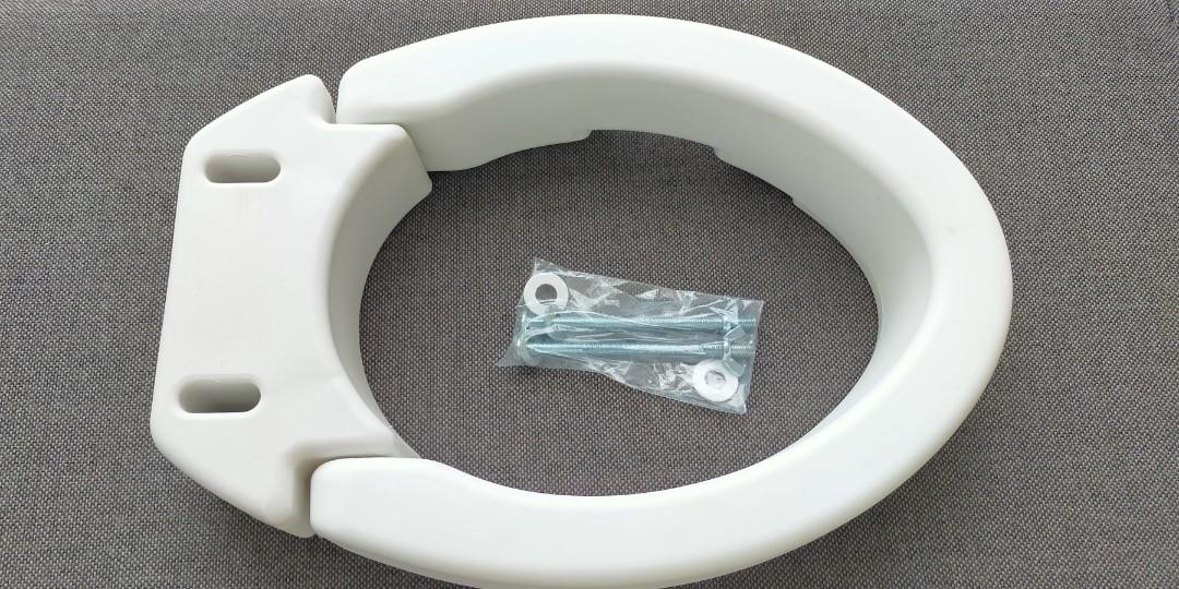 Toilet Seat Riser 4" Higher, Health & Nutrition, Assistive