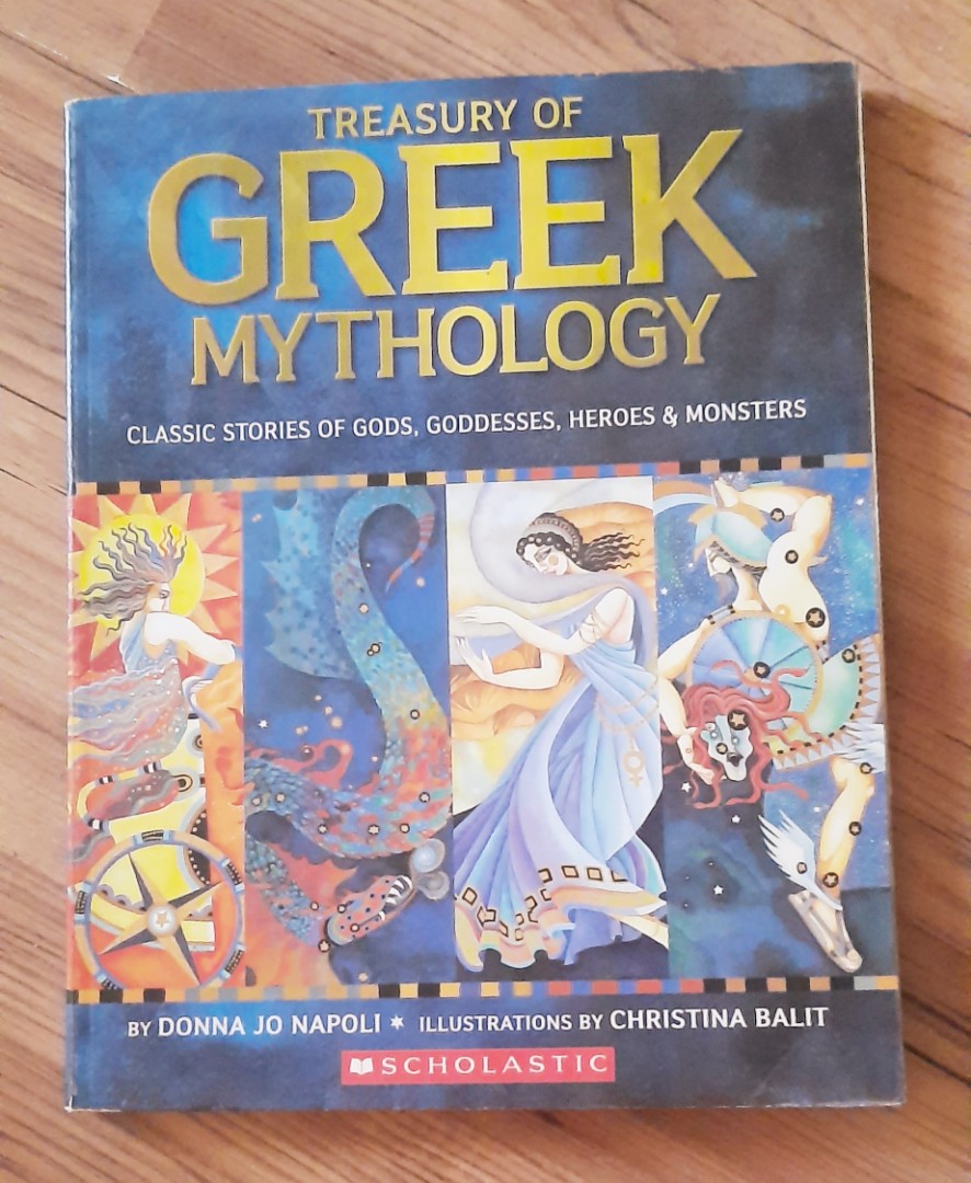 Fiction　Hobbies　on　of　Books　Treasury　Non-Fiction　Carousell　Jo　Toys,　by　Napoli,　Greek　Magazines,　Mythology　Donna