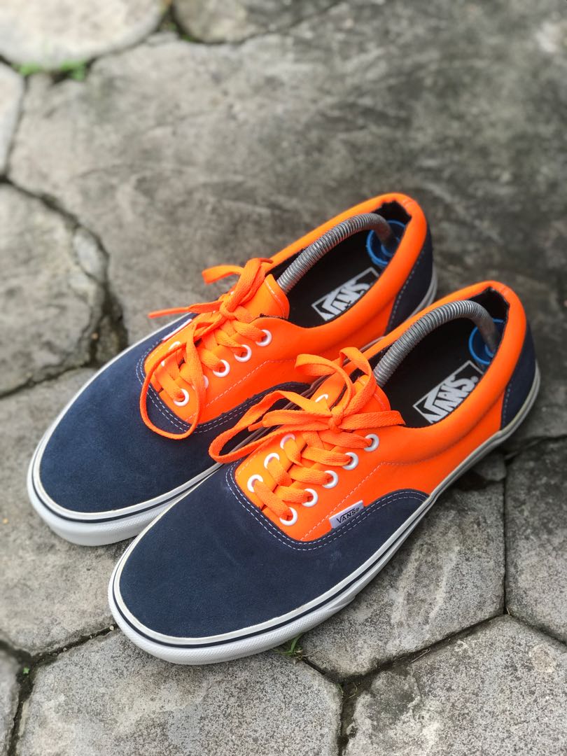 Orange outlet blue vans