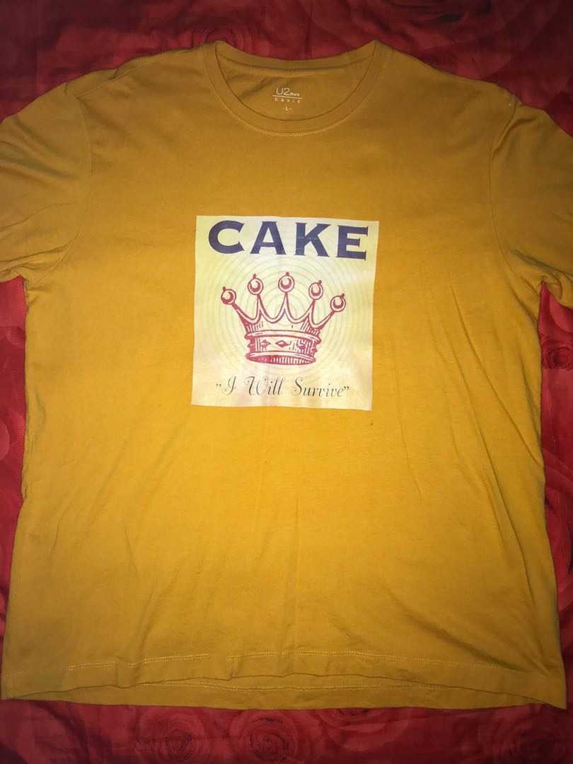 Vintage Cake Band t shirt, Men's Fashion, Tops & Sets, Tshirts & Polo