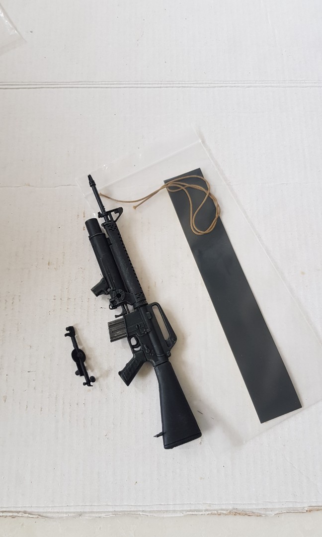 1/6 scale ACE Navy Seal team Vietnam M16 with launcher rifle, Hobbies ...