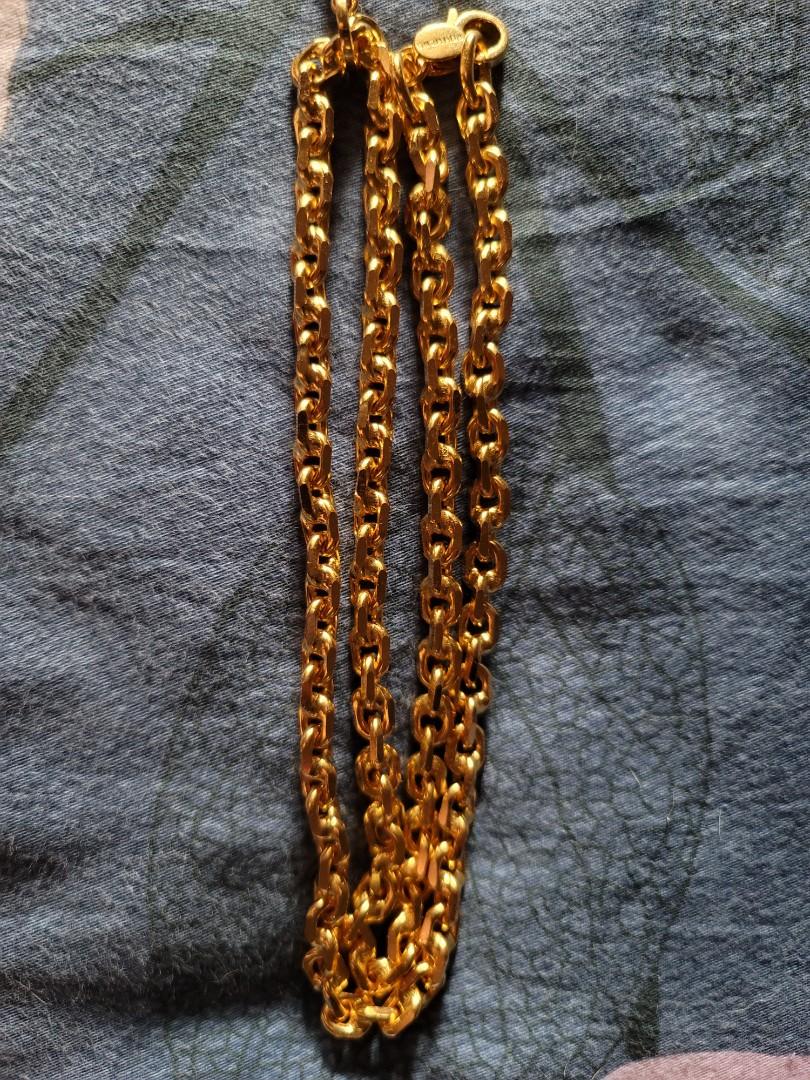 916 Gold Rolo Chain