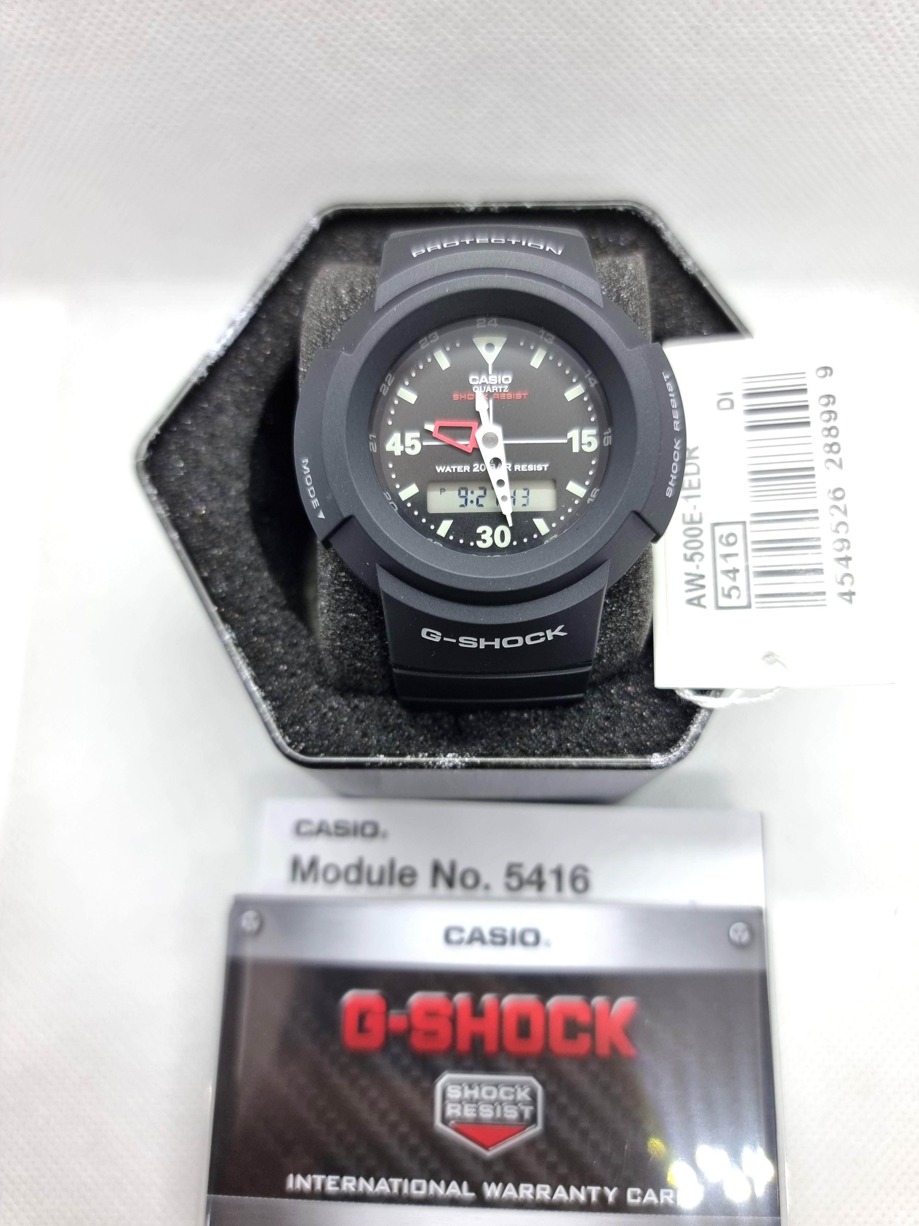 Authentic Casio G Shock Gshock X Aw 500e 1edr Brand New Complete Set Retail 169 Mobile Phones Gadgets Wearables Smart Watches On Carousell