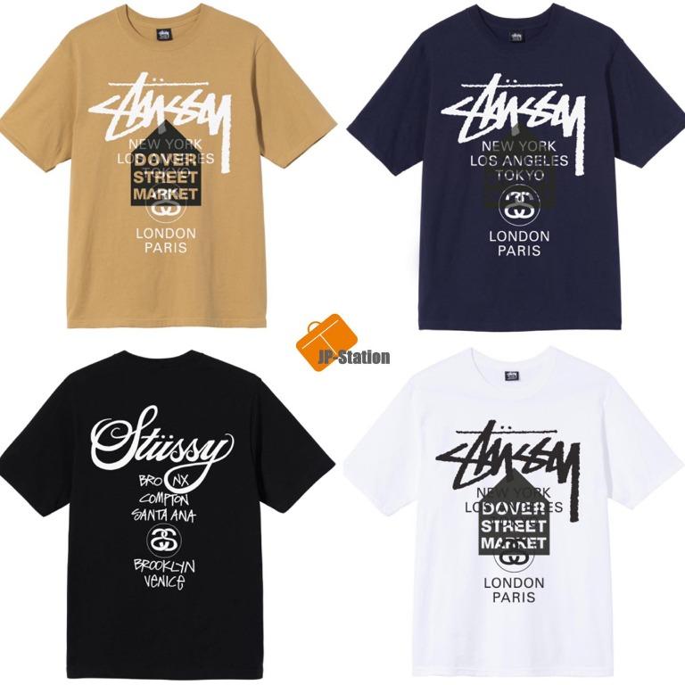 預訂dsm Dover Street Market X Stussy World Tour 系列短tee 預購 Carousell