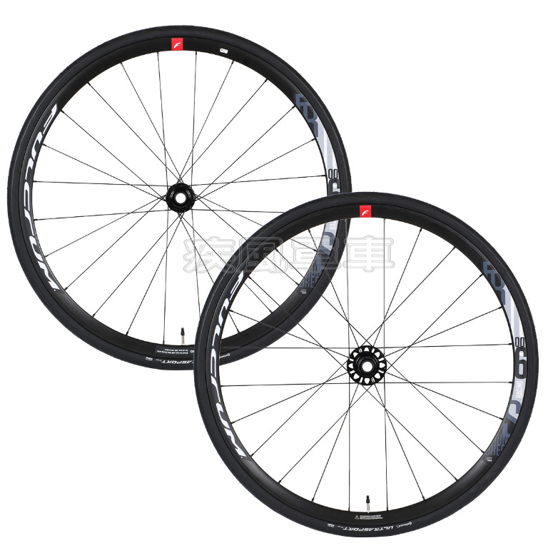疾風單車)全新拆車品fulcrum racing 600 DB 700C 公路碟煞輪組(附贈兩