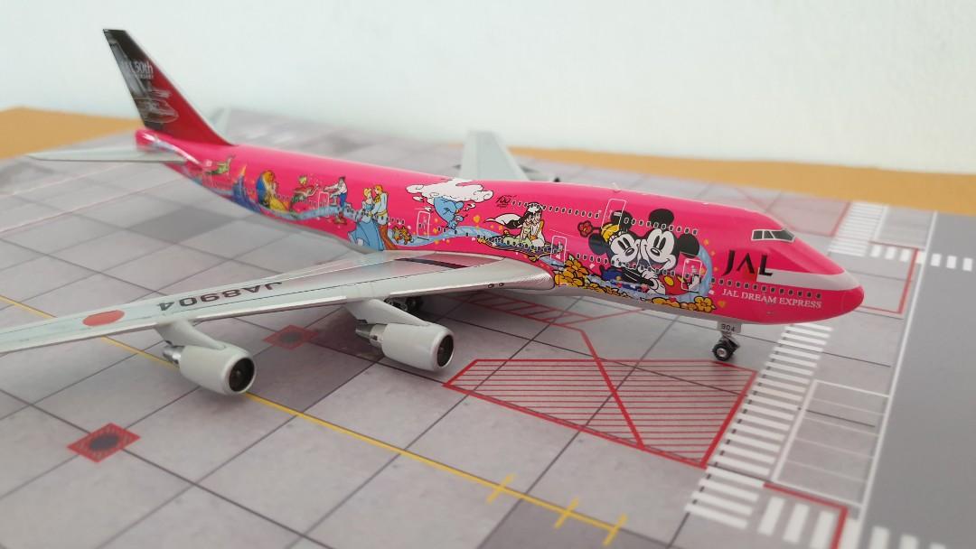 🛑 Phoenix 1:400 JAL Boeing Airlines 🇯🇵 747-100 /400 Disneyland 
