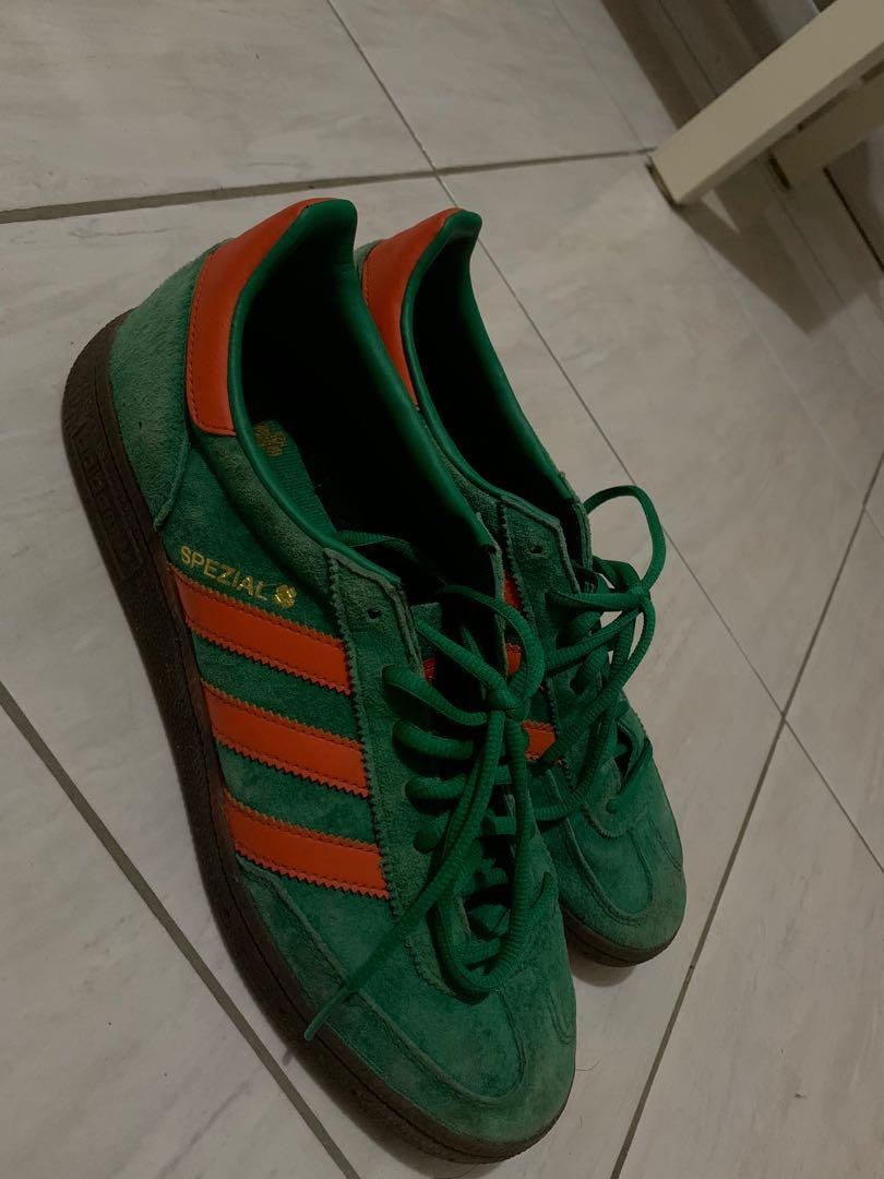 adidas spezial st patrick green