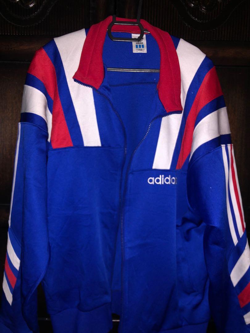 Vintage Adidas Track Jacket, Men's Fashion, Coats, Jackets and