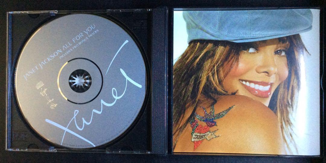 AF00205 Janet Jackson - All For You (CD + 2 VCDs Set), Hobbies