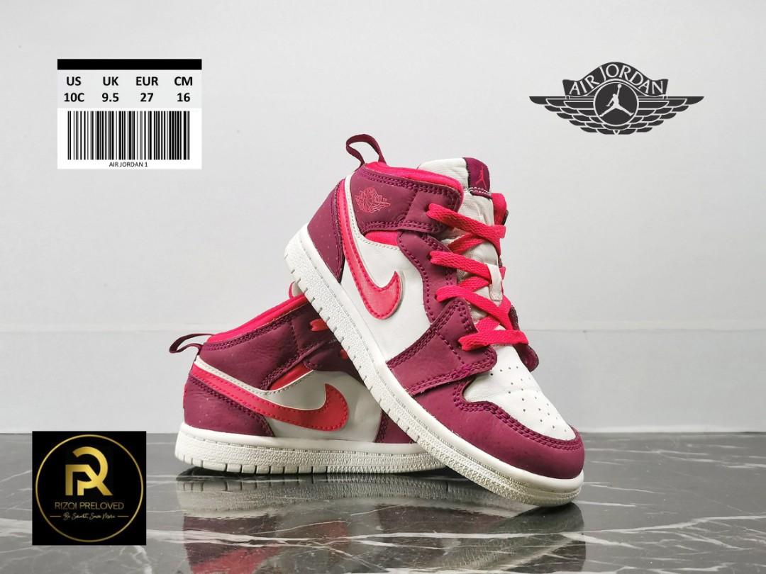 Air jordan 1 retro high gs valentines day hot sale