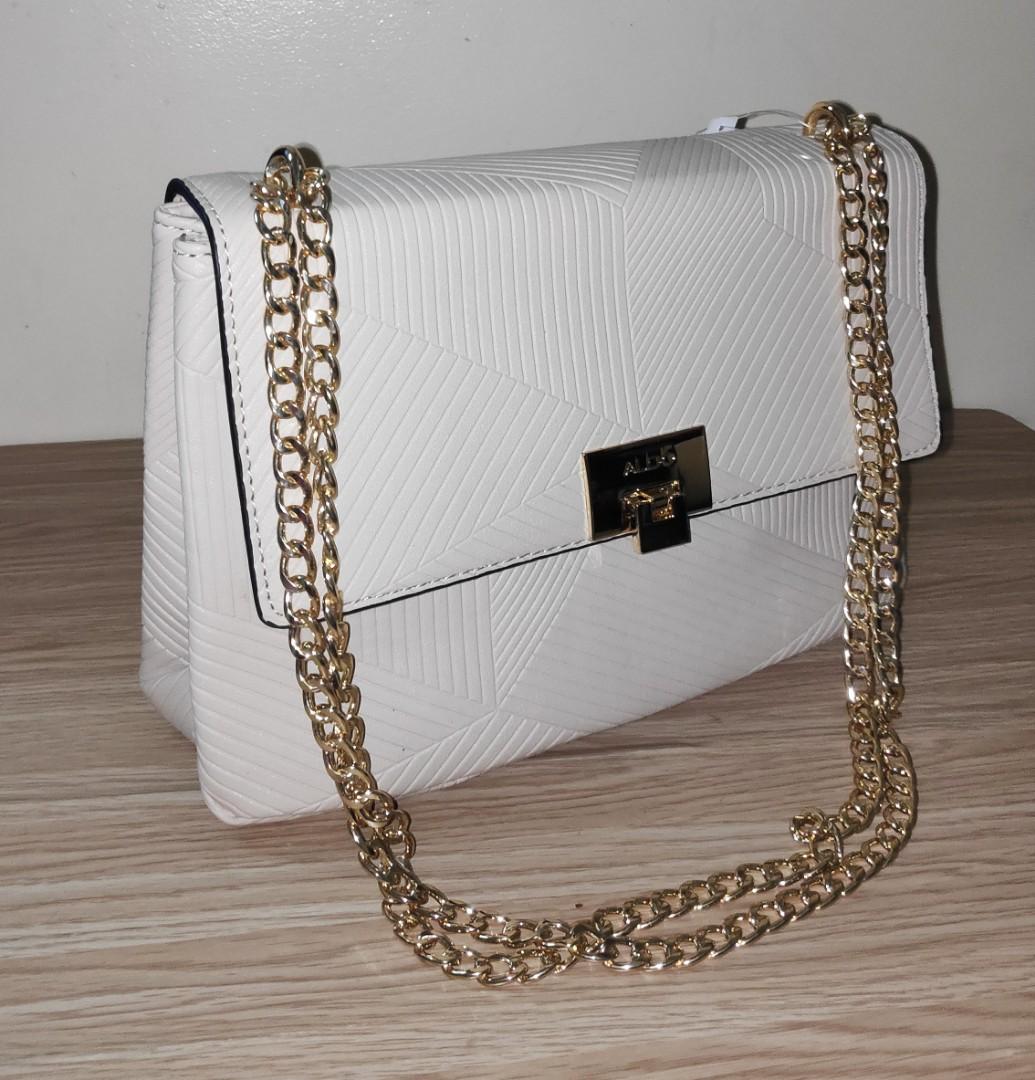 Aldo online cream bag