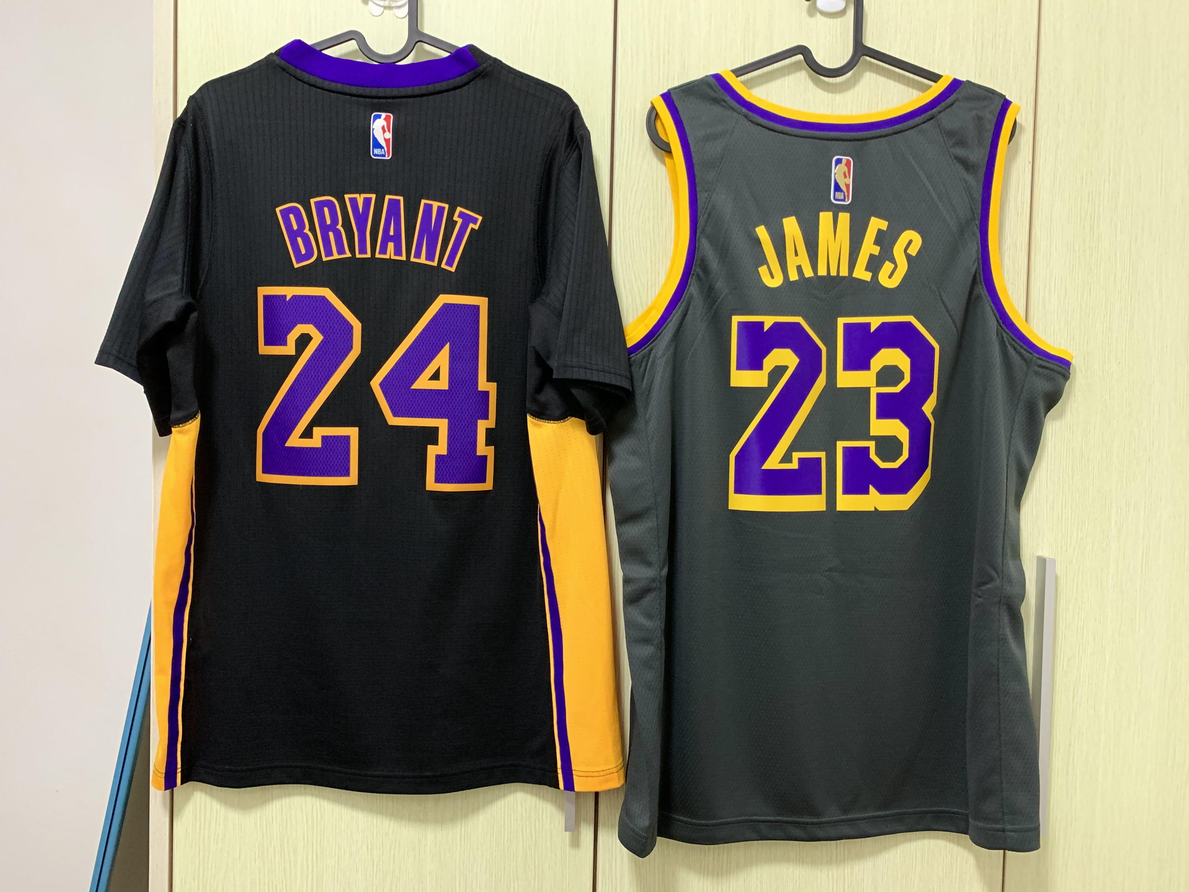 Authentic Lakers Hollywood Night Kobe Bryrant x Lebron James