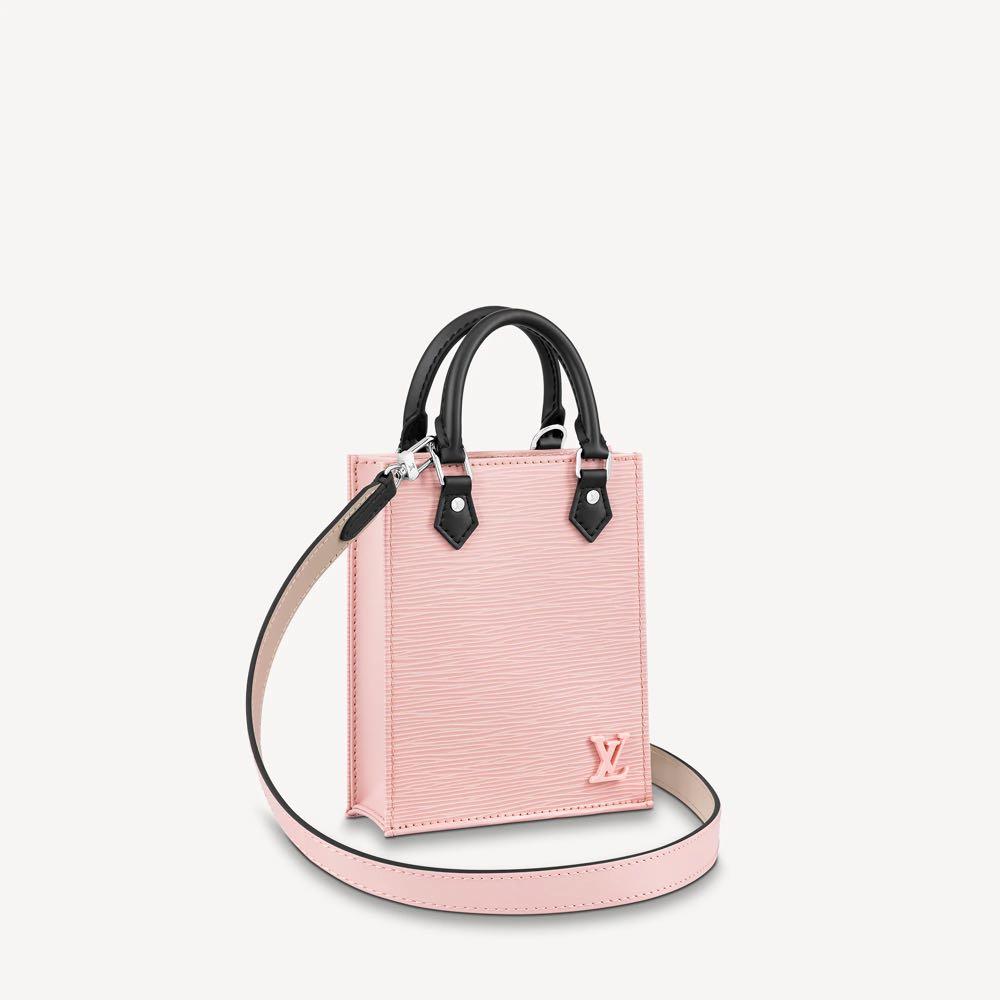 Petit Sac Plat Epi Leather in Rose - Small Leather Goods M80168