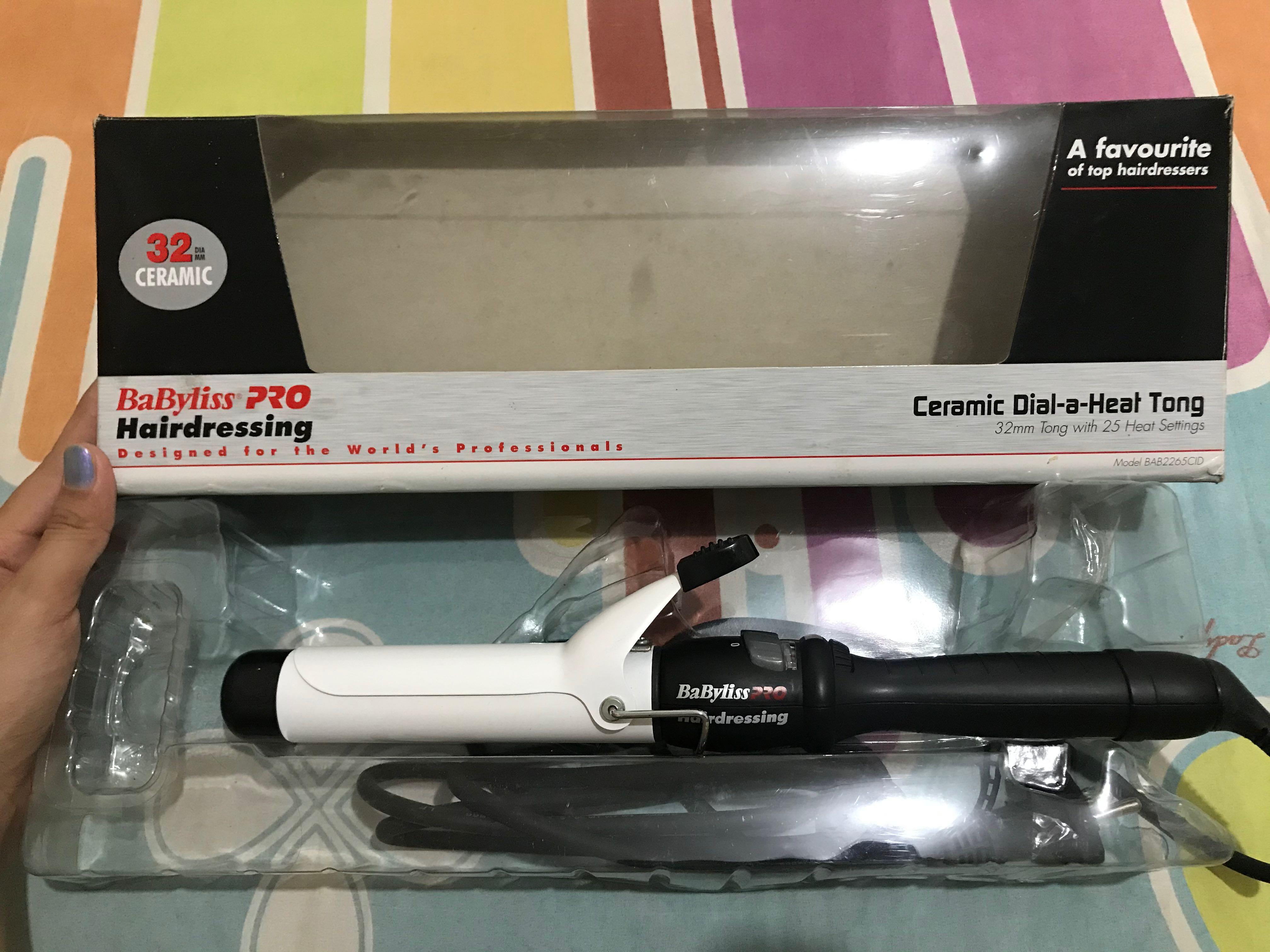 Babyliss pro ceramic tong clearance