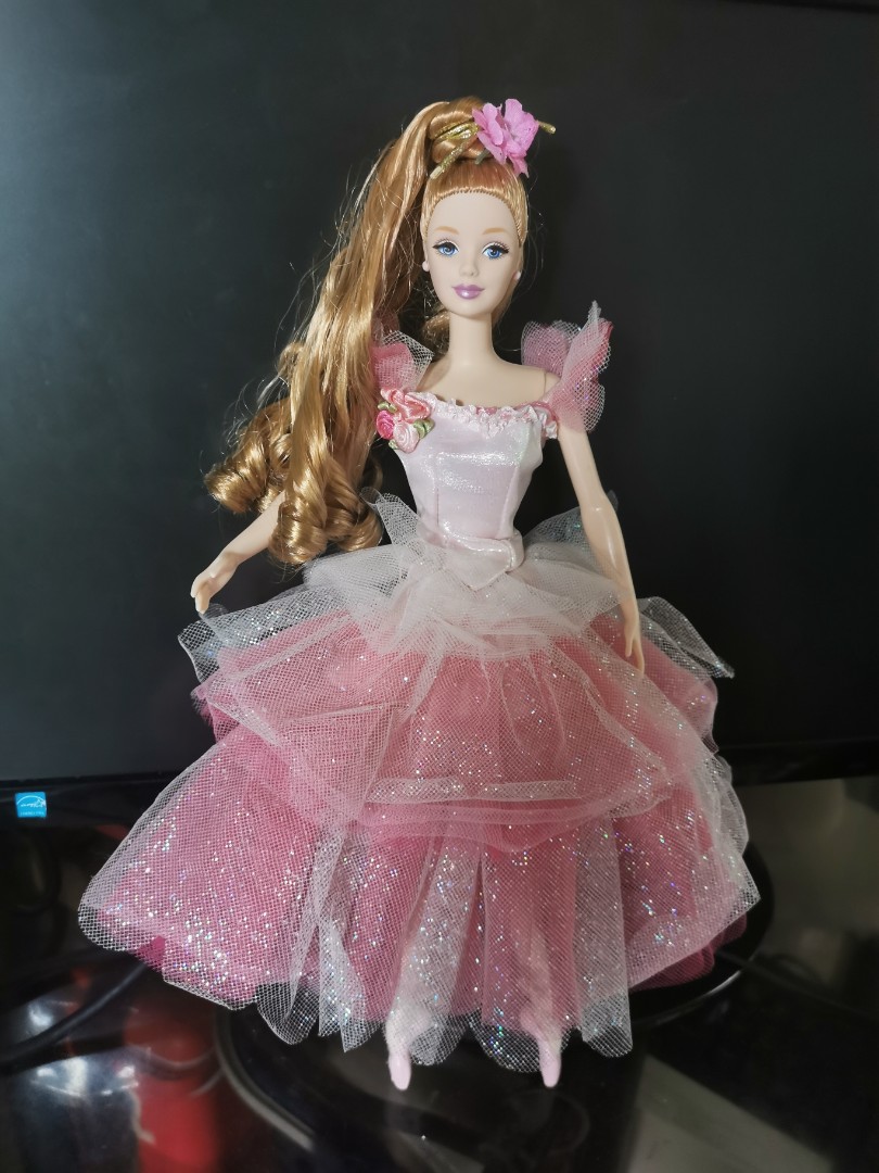 Flower ballerina barbie clearance