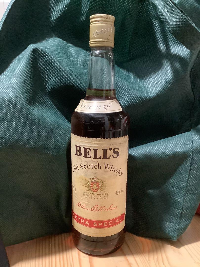 Bell s old scotch whiskey 威士忌80年代廣和洋酒行, 嘢食& 嘢飲, 酒精