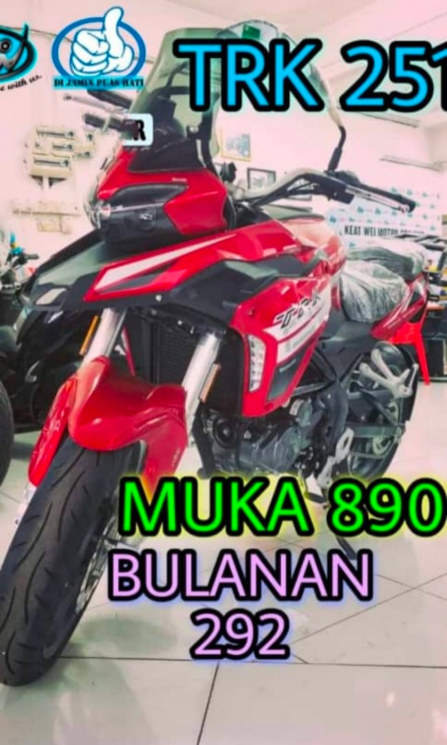 Harga benelli on sale trk 251