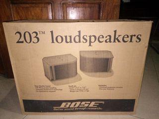Bose 203 louspeakers
