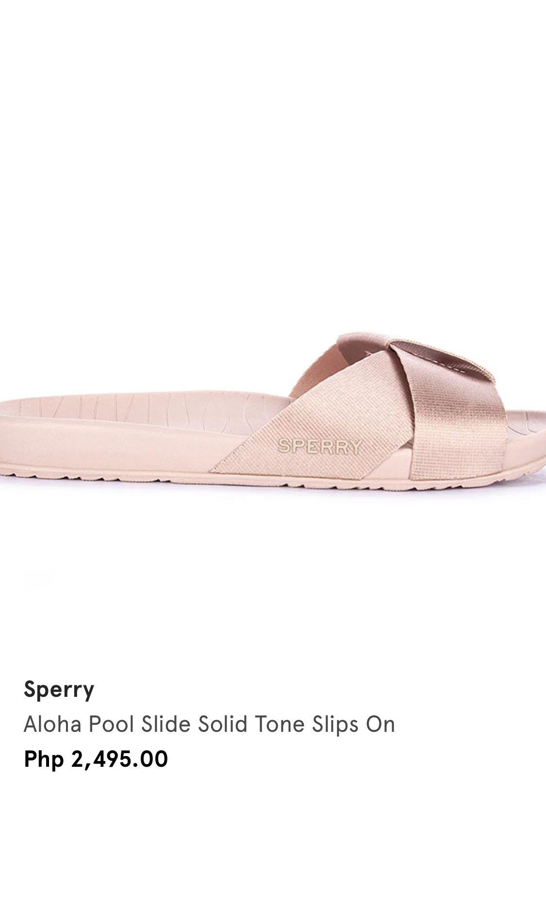 Sperry women s aloha pool slide deals sandal