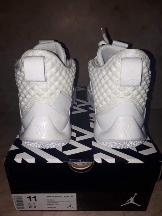 Brand New Zero.2 Jordan Westbrook (Size 11) (Category: Sneakers) located in Manila. Submitted by ninnavanilla (Listing ID 1081892053, Image 1). Description: Zero.2 Jordan Westbrook Size 11 Brand New 100% authentic original SRP: Php 7277.