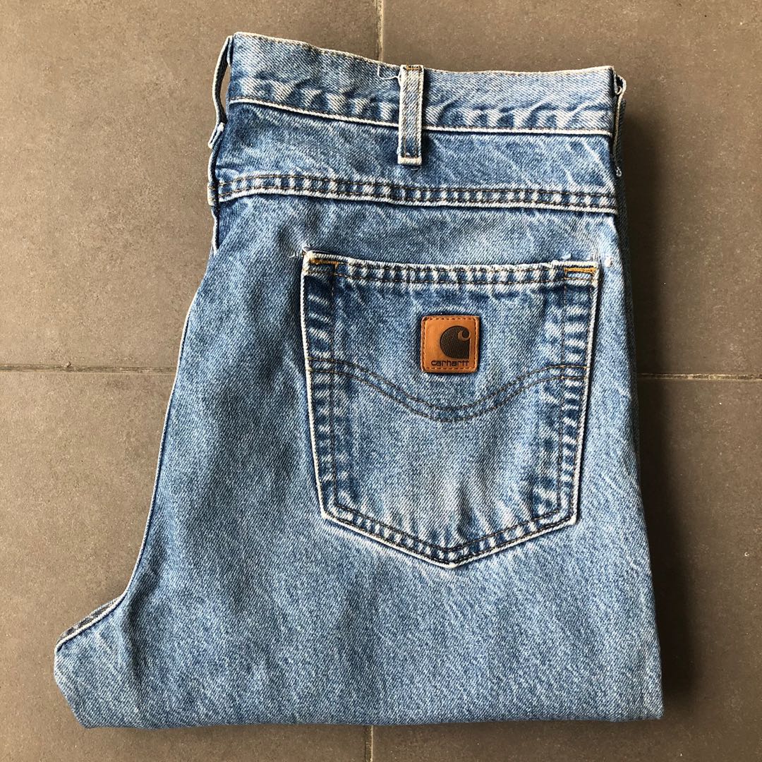 Vintage Carhartt Jeans, Men's Fashion 