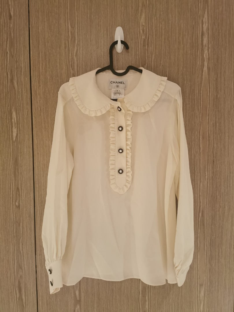 Chanel silk blouse Clearance