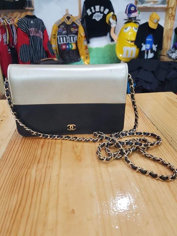 Chanel 19 handbag Shiny lambskin goldtone silvertone   rutheniumfinish metal black  Fashion  CHANEL