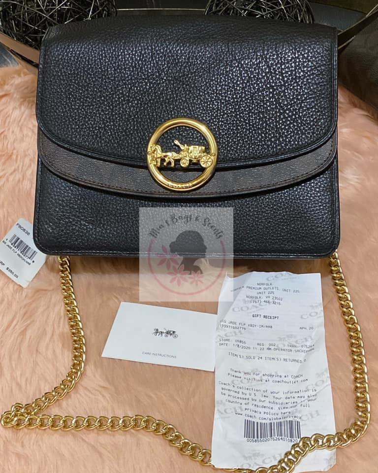 coach jade flap crossbody