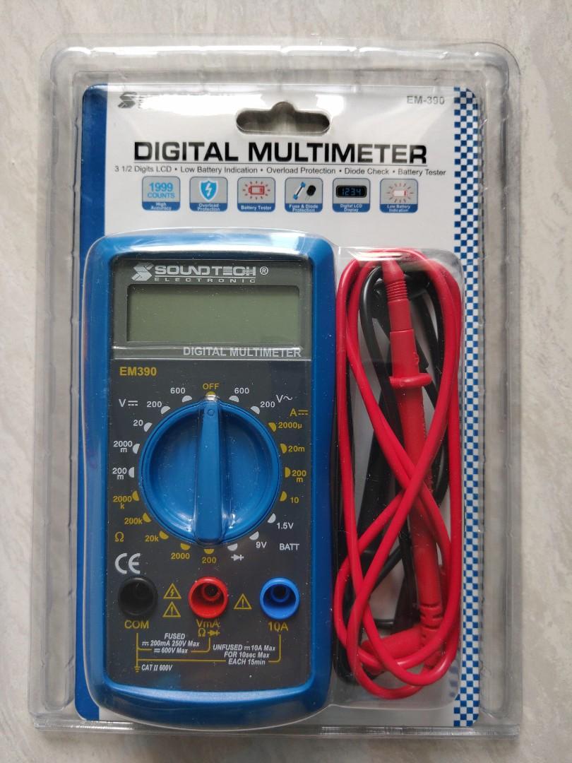 Digital Multimeter Soundteoh EM390 DIY multimetre electronics