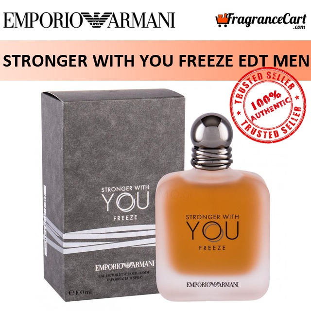 Emporio Armani Stronger With You Freeze EDT for Men 100ml Eau de