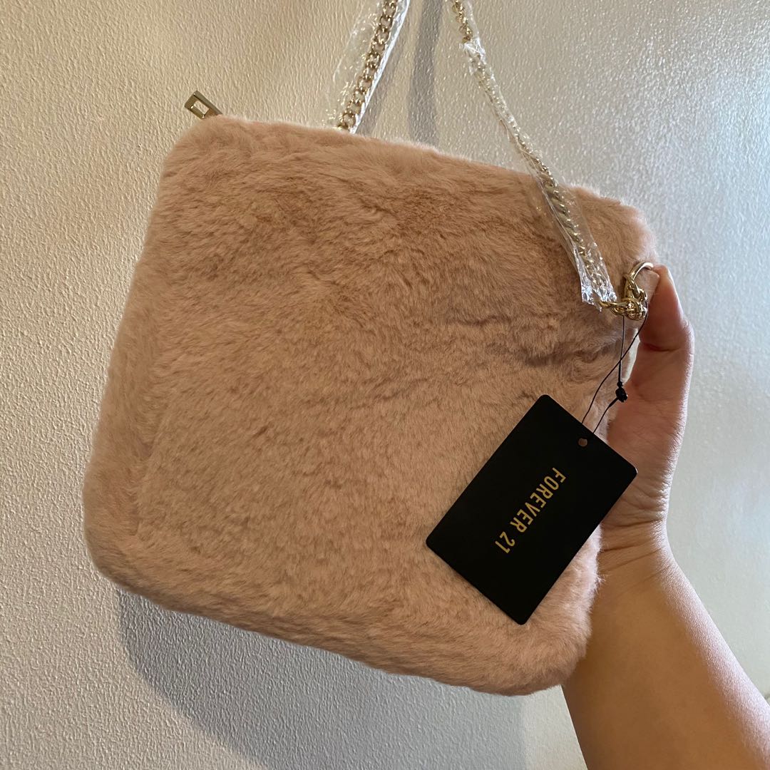 Forever 21 fur hot sale sling bag