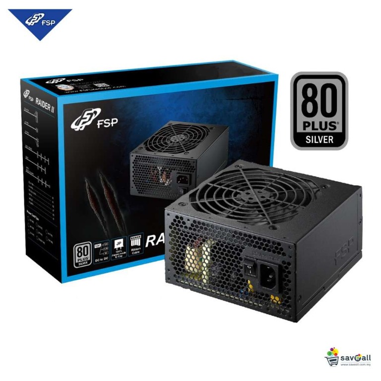 全新］FSP Raider II 750W 80 PLUS Silver PSU, 電腦＆科技, 商務用科技產品- Carousell