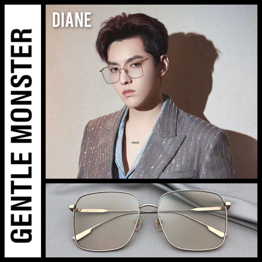 Gentle Monster Diane sunglasses 鈦金屬眼鏡, 男裝, 手錶及配件