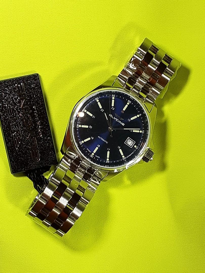 Glycine combat 6 36mm blue hot sale