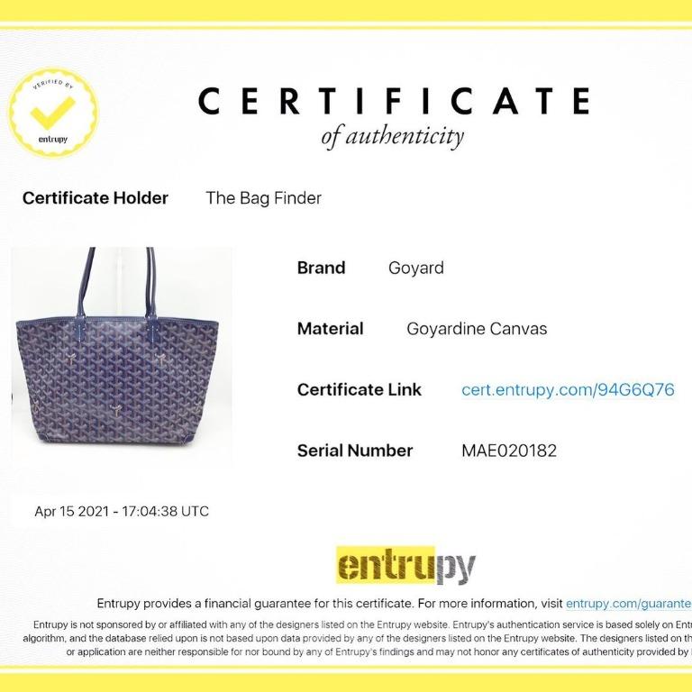 Goyard Artois PM Blue – PH Luxury Consignment