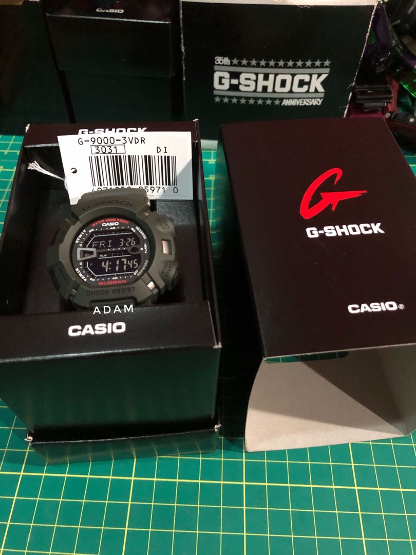 GSHOCK G9000 3VDR MUDMAN HIJAU Men s Fashion Watches