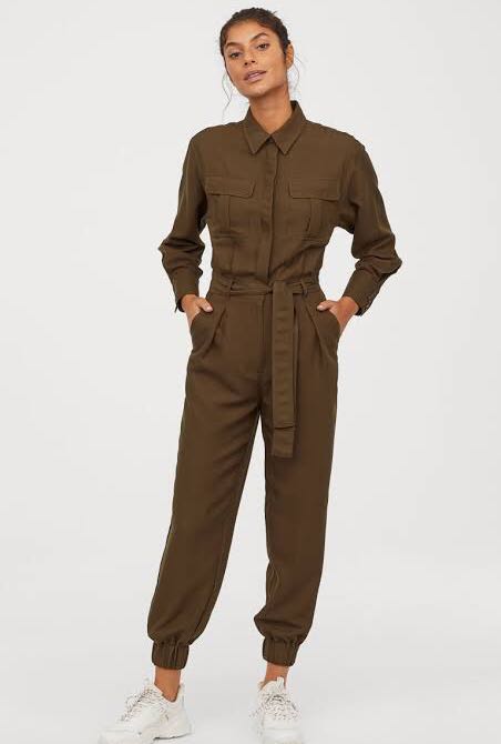 Utility hotsell jumpsuit h&m