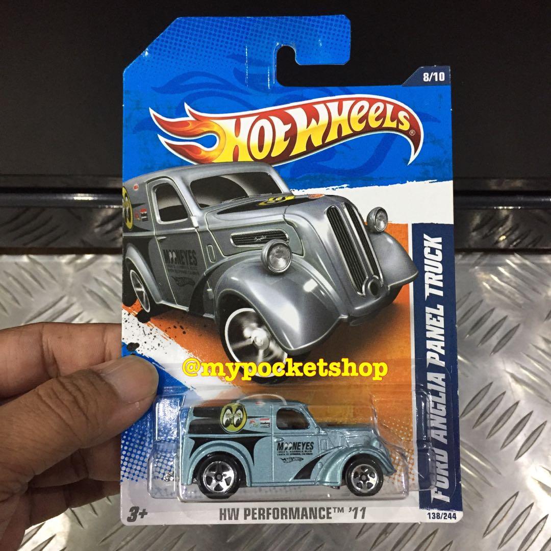 (RESERVED) Hot Wheels FORD ANGLIA PANEL TRUCK - Mooneyes / 2011 Hotwheels  Performance / VHTF