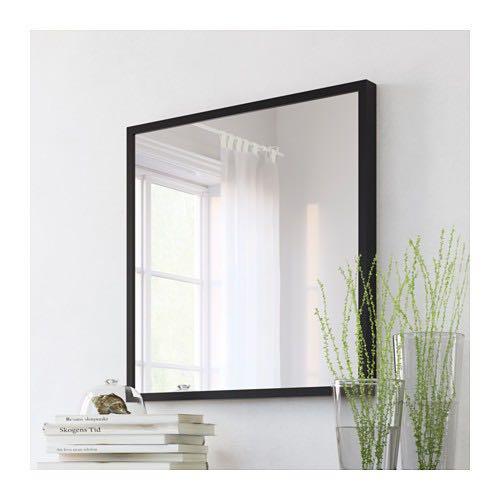 Ikea Stave Wall Mirror Square, Furniture & Home Living, Home Decor