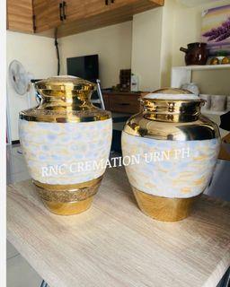 IMPORTED BRASS CREMATION URN