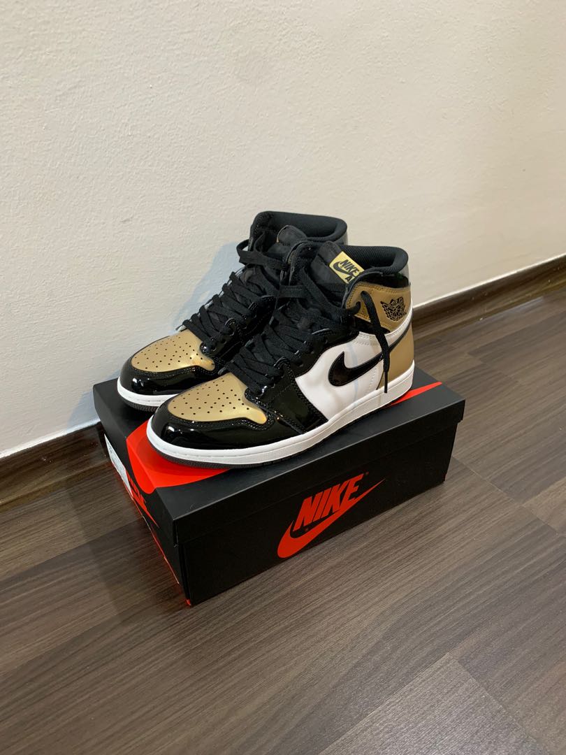 jordan gold toe