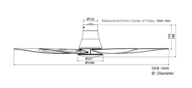 [ Electrical Warehouse Wholesale Department ] - KDK DC Motor Ceiling ...