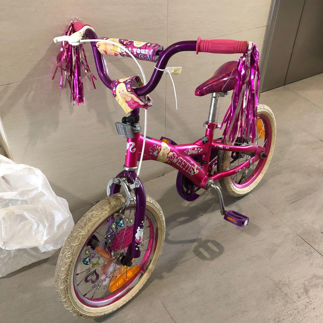 Barbie hot sale bike 40cm