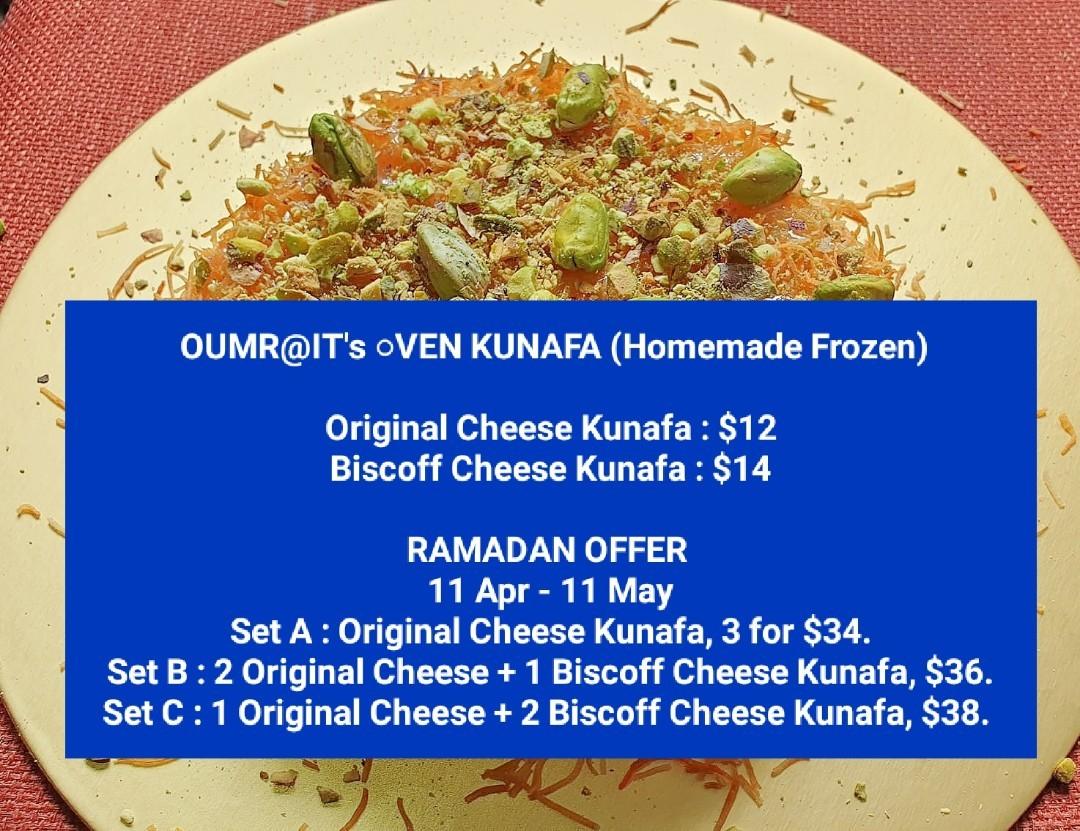 Kunafa cheese, Food & Drinks, Homemade Bakes on Carousell
